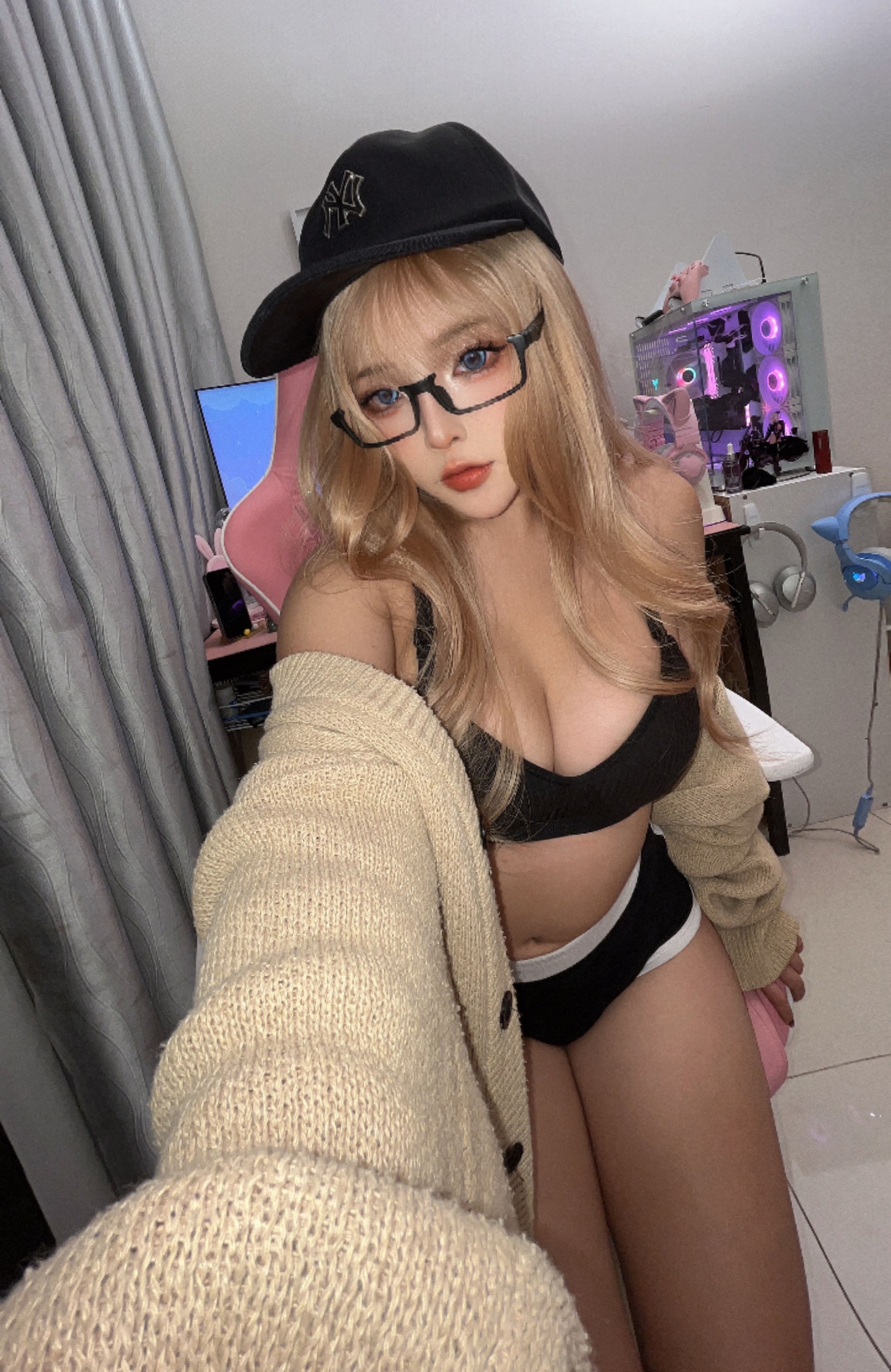 图片[1]-Sayo Momo – NO.045  Blondie Homie Gurl 18 ❤ [36P]-XikXak